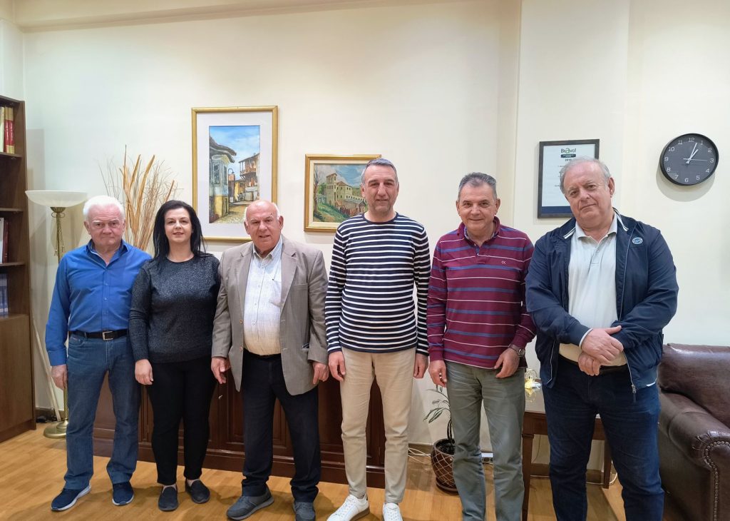 Επίσκεψη του Δ.Σ. του Συλλόγου Γρεβενιωτών Κοζάνης στον Αντιπεριφερειάρχη και στον Δήμαρχο Γρεβενών