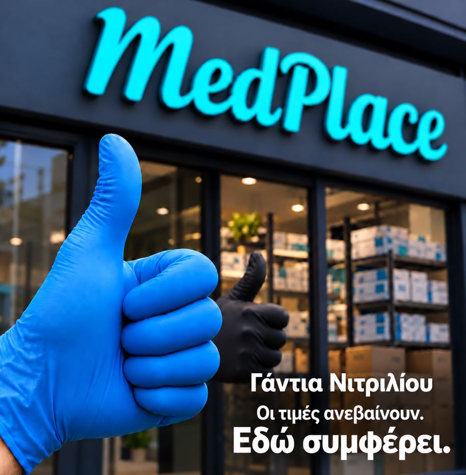 MedPlace Κοζάνη: Γάντια νιτριλίου σε τιμές που αξίζει να δεις!