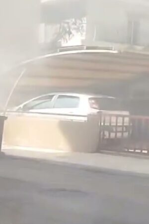 kozan.gr: Κοζάνη: Καπνοί από Ι.Χ. στην οδό Αλιάκμονος